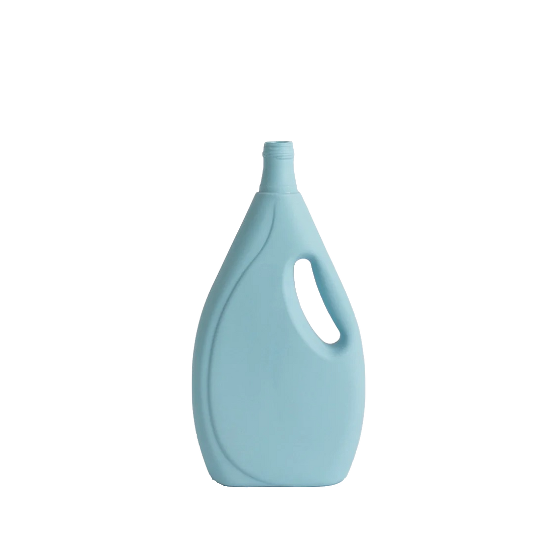 Vase bouteille #7 Bleu clair